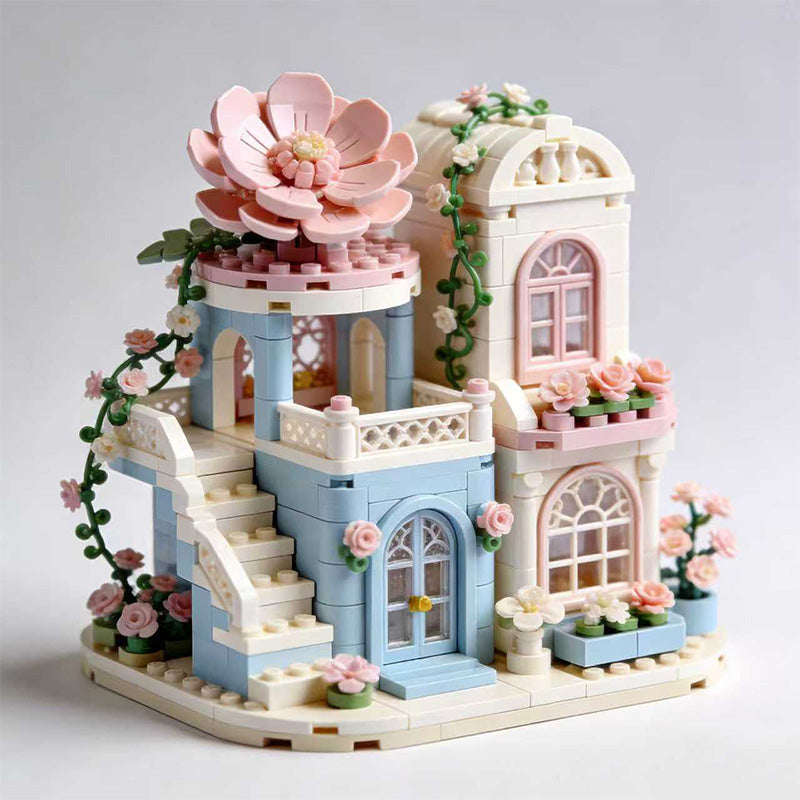DIY Romantic Garden Villa Building Set