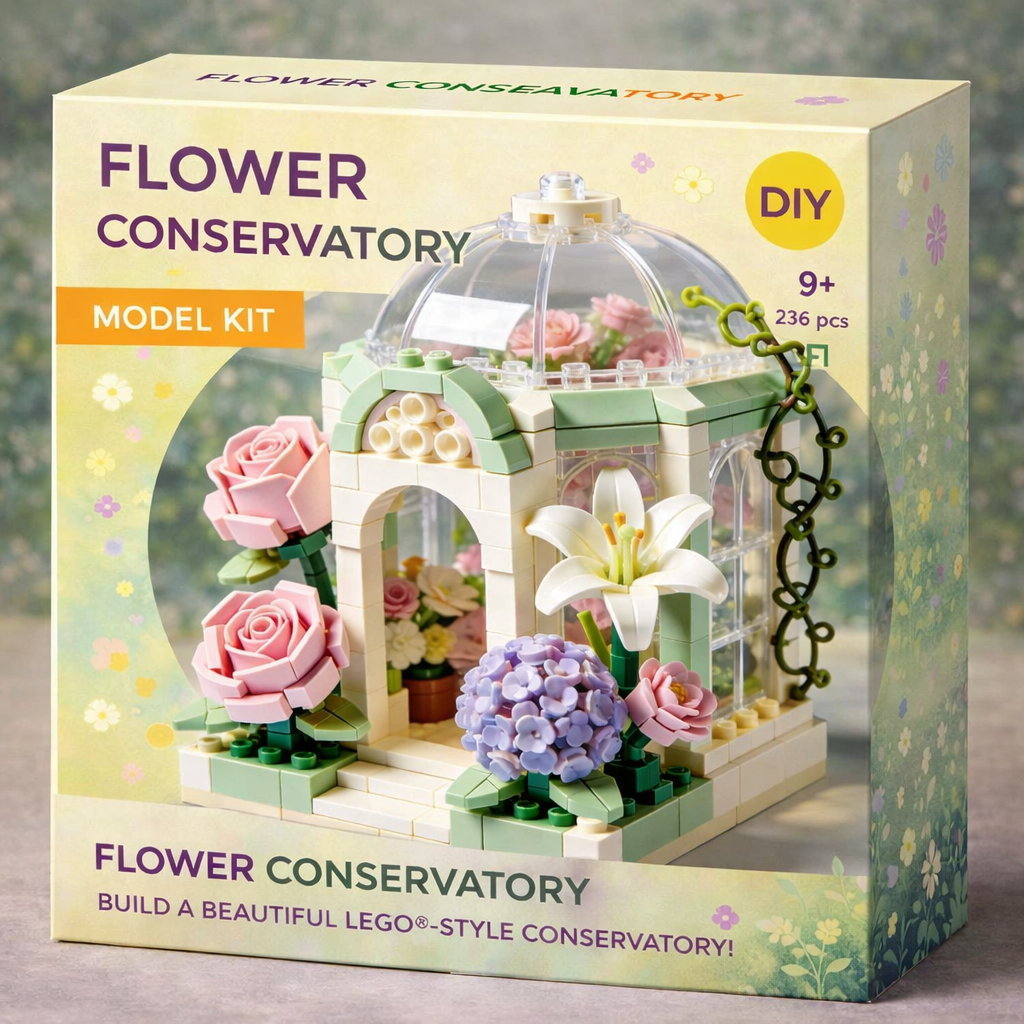 DIY Botanical Dome Greenhouse Building Set