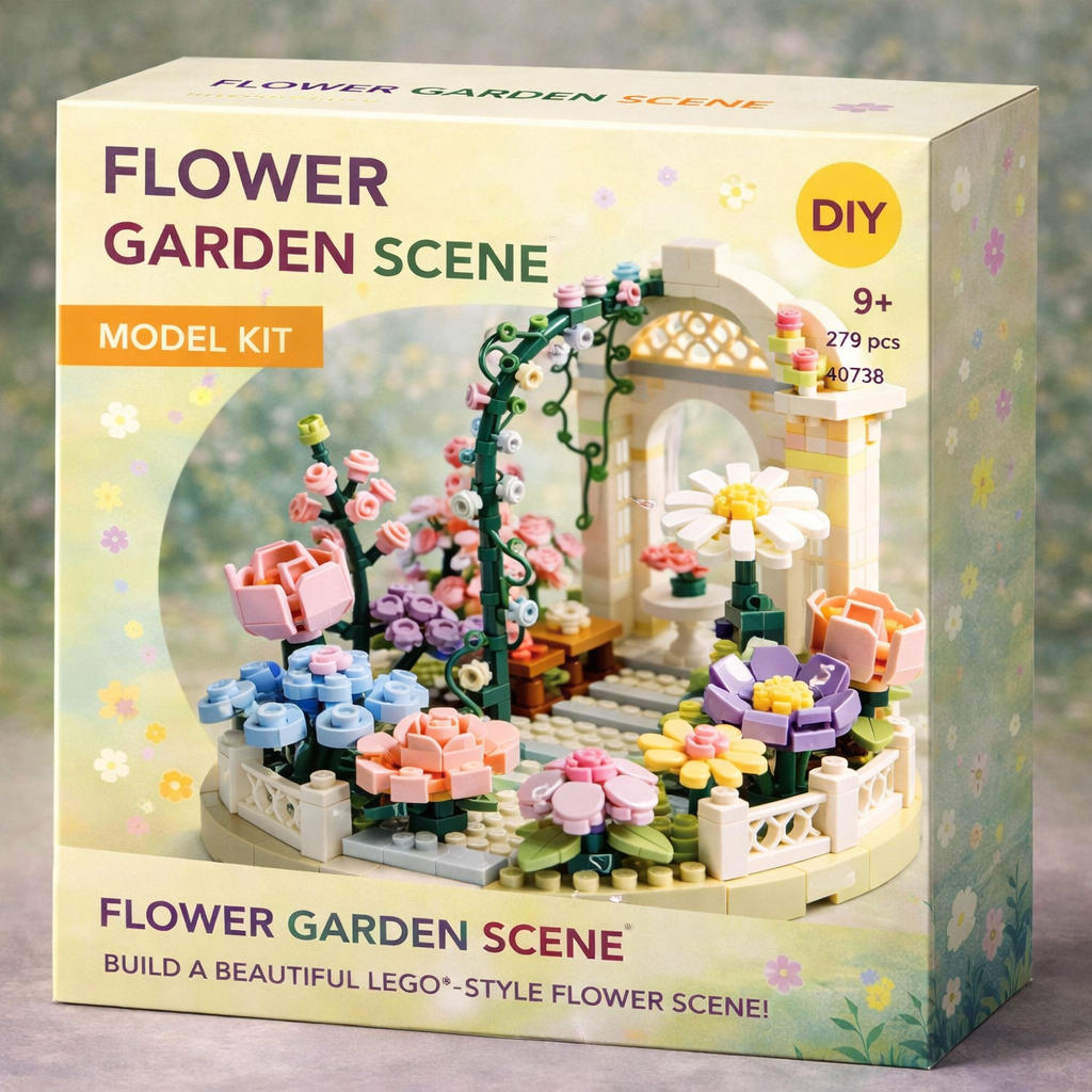 DIY Romantic Garden Arch Building Set